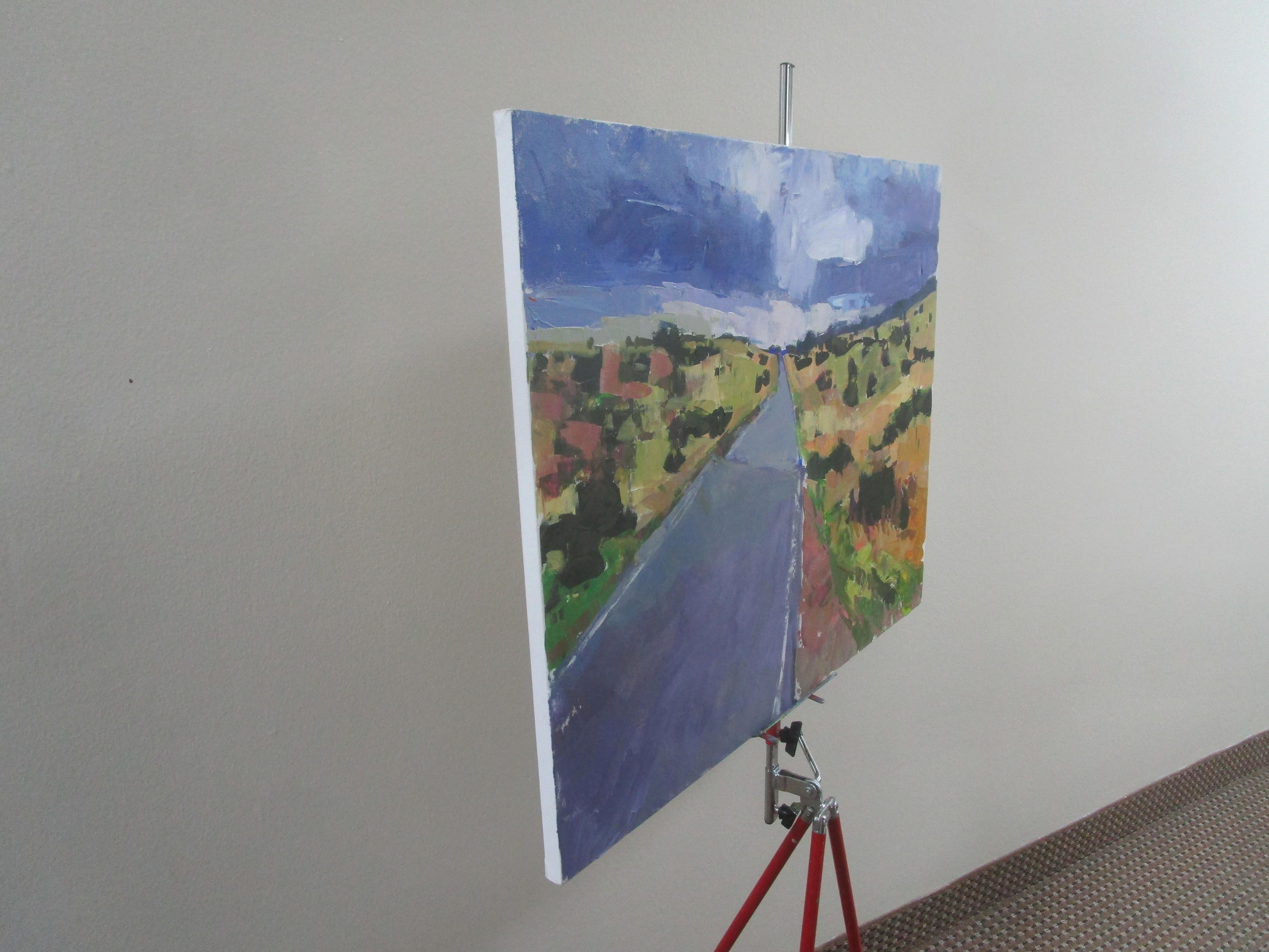 Autostrada occidentale, dipinto originale - Art Impressionismo di Janet Dyer