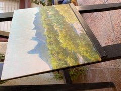 Morning Light on the Mule Ears, Ölgemälde