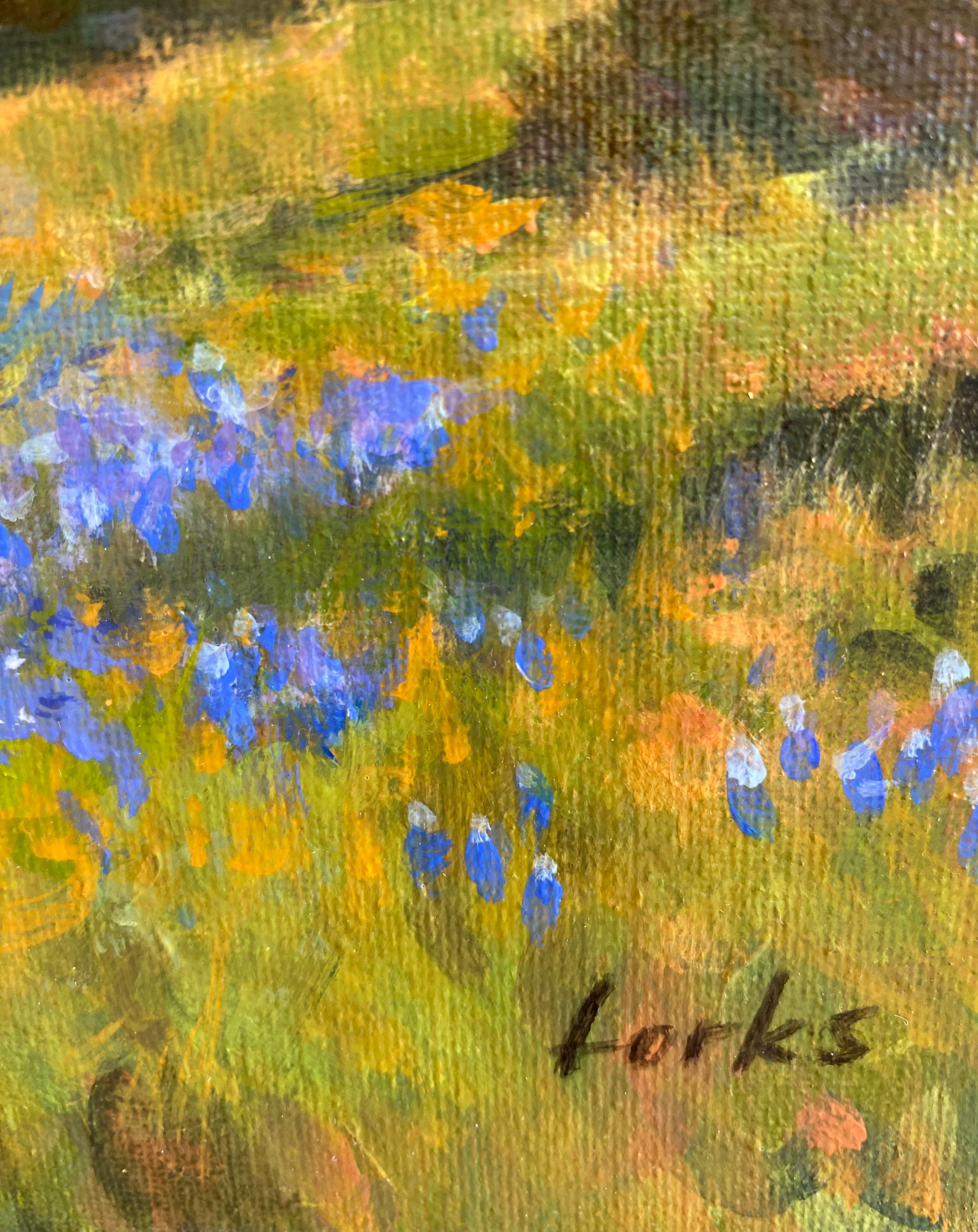 Sunny Blues, Original Painting For Sale 1