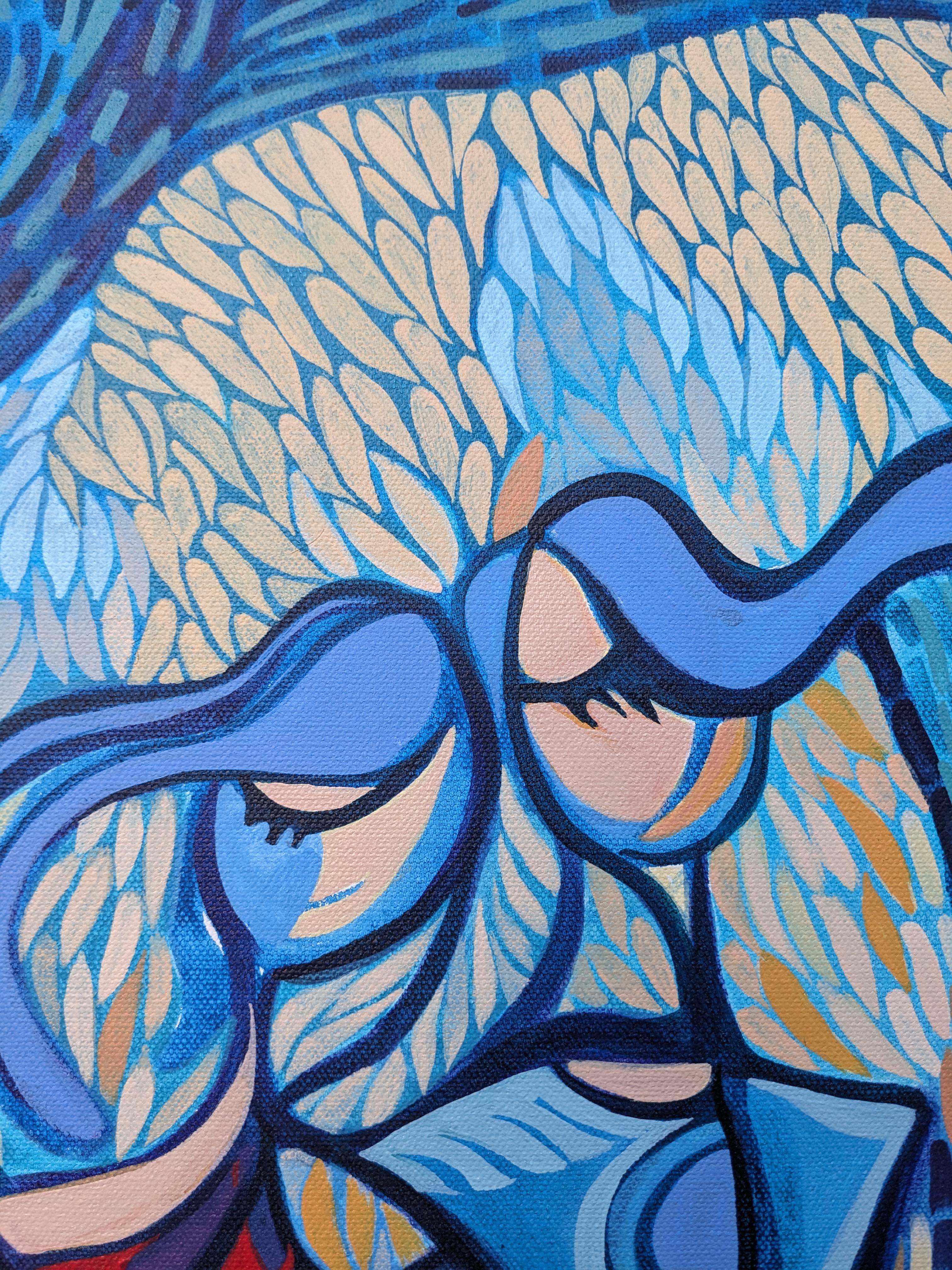 The Murmuring Forest, Original Painting For Sale 1
