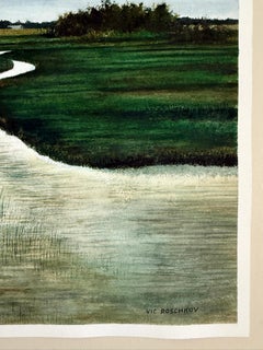 Bocca del fiume, dipinto originale