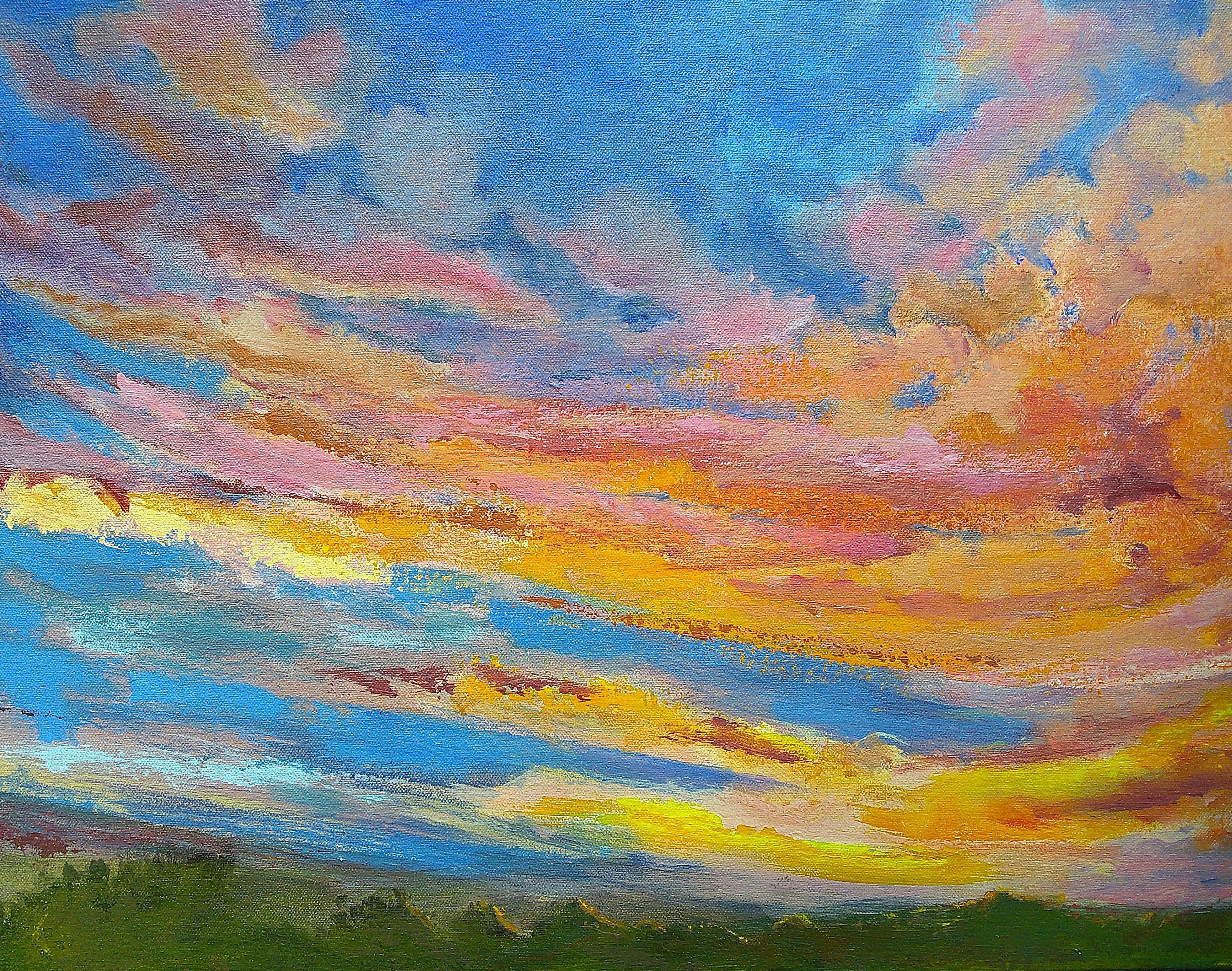 Marmalade Sky, Original Painting For Sale 1