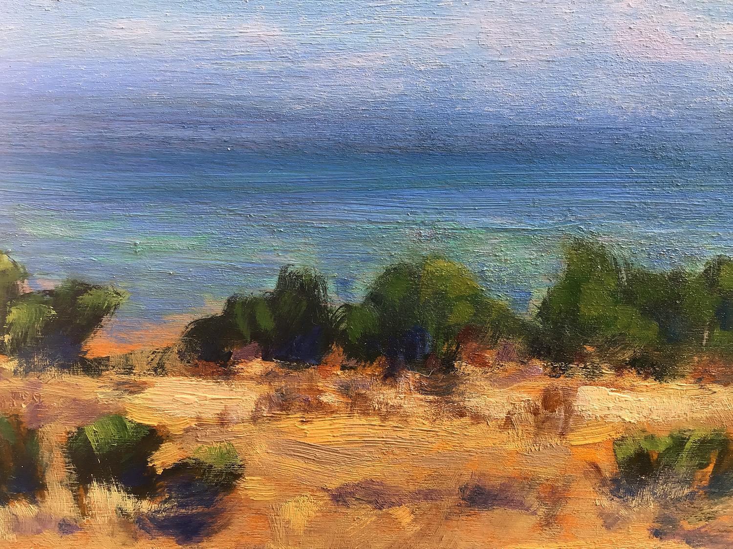 A Tree on the Bluff, Oil Painting For Sale 1