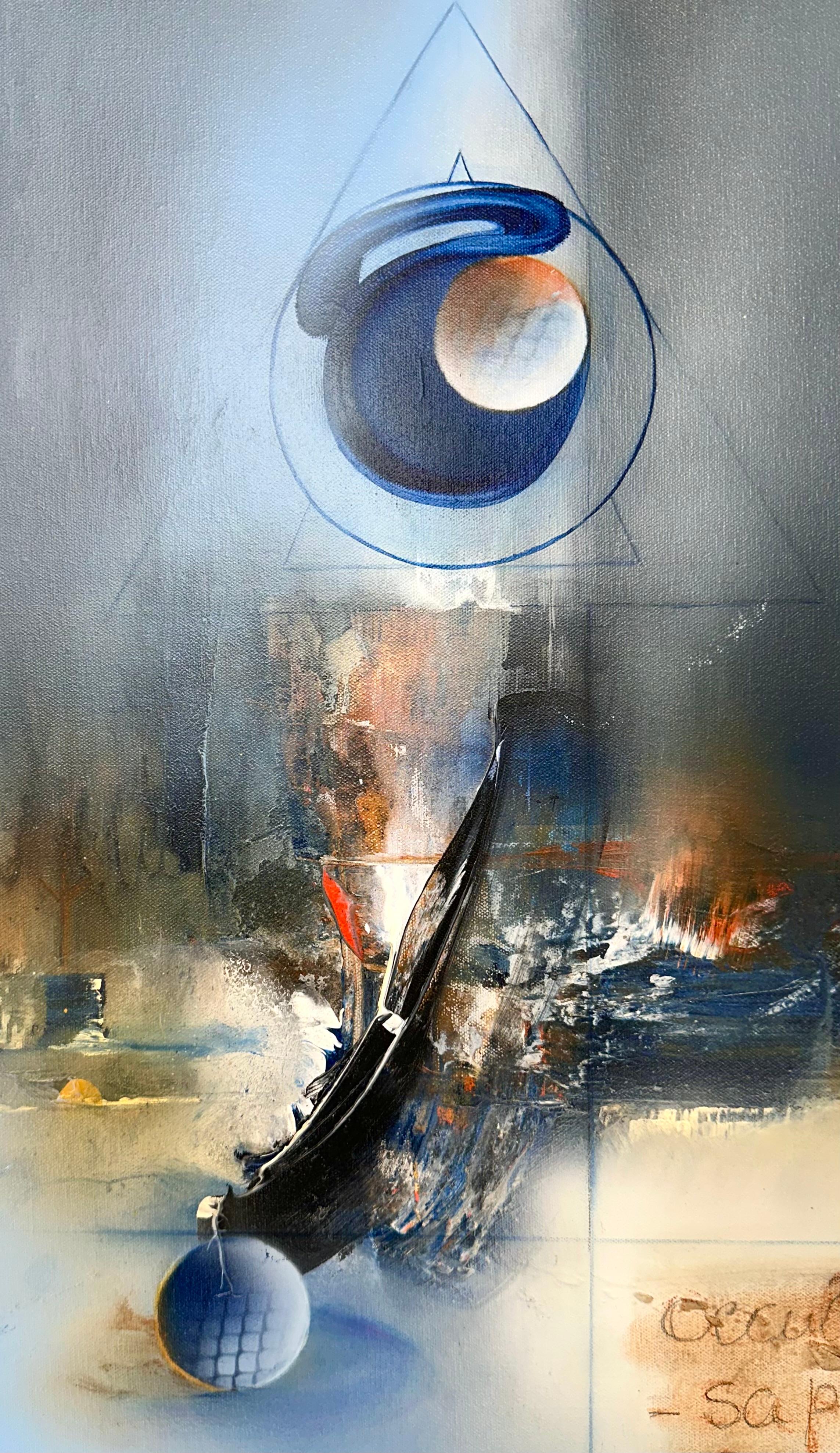 Ocultas Scientias, Original Painting For Sale 1