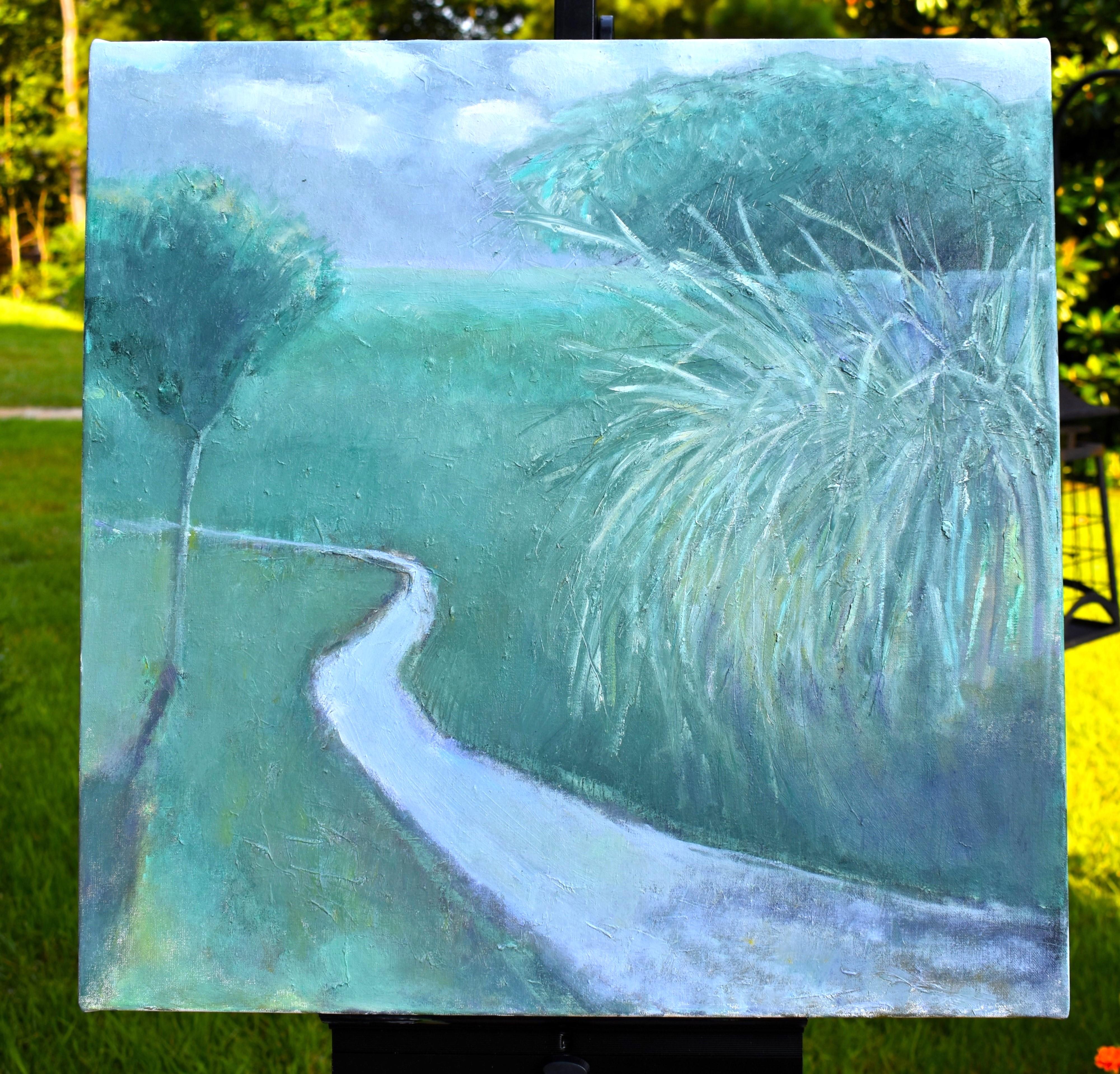Un estudio en verde, Pintura al óleo - Painting Impresionista de Mary Pratt