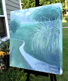 A Study in Green, Oil Painting