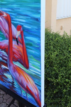 Momento piacevole, Pittura a olio