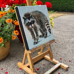 Thinking About Dinner Plans, Oil Painting