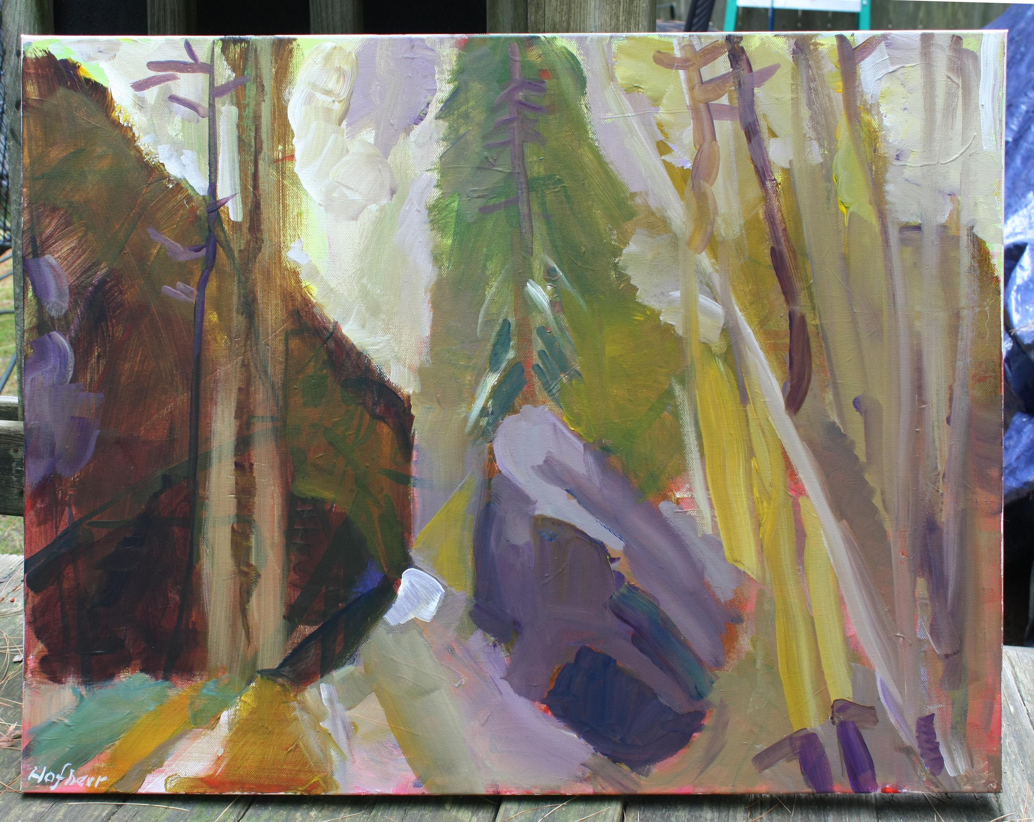 Gilbert Hills, Originalgemälde (Expressionismus), Painting, von Robert Hofherr