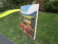 Field with Cloud, Warwick, Original Painting
