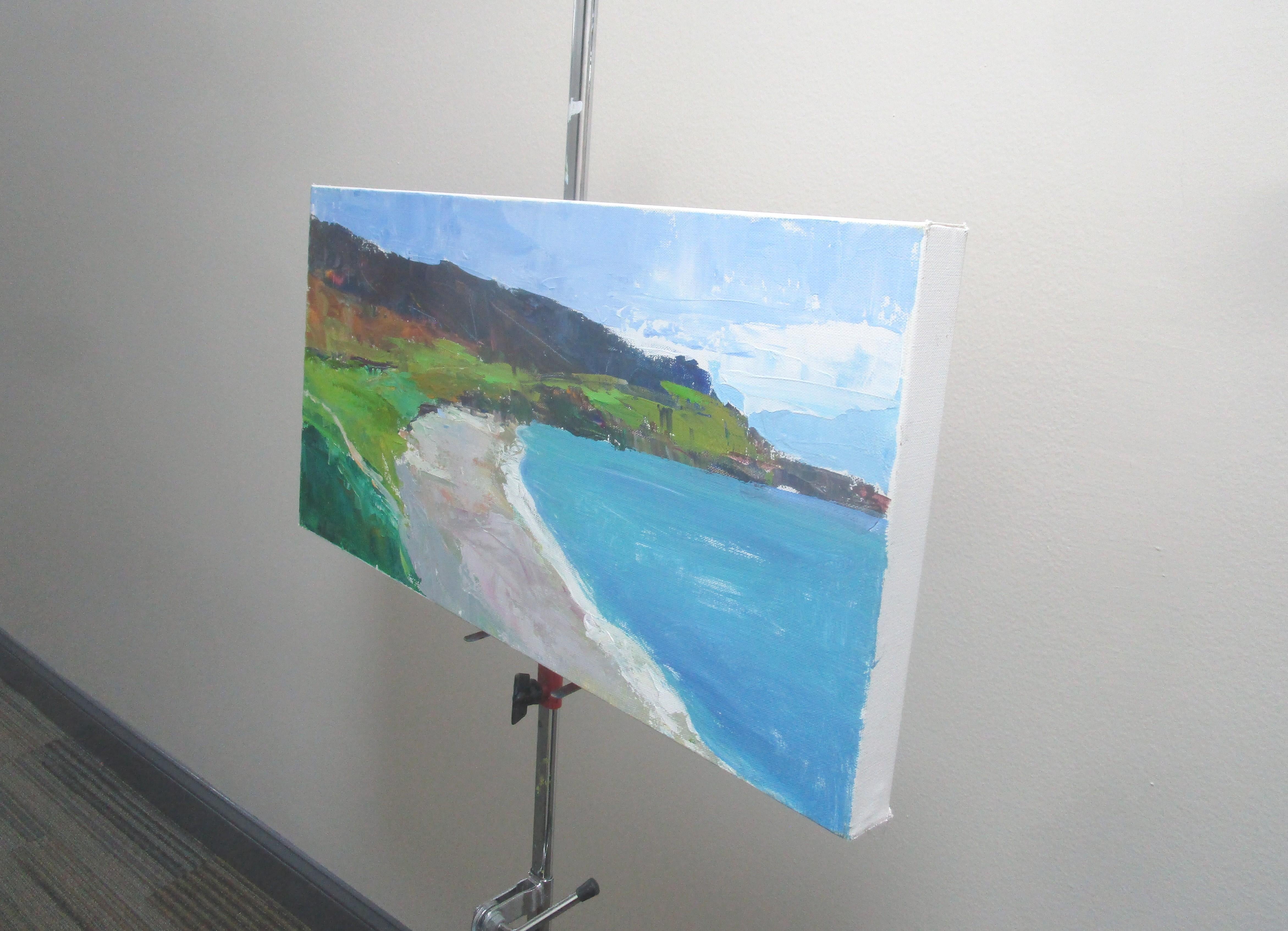 Bay, Ireland, Original Painting - Impressionist Art by Janet Dyer