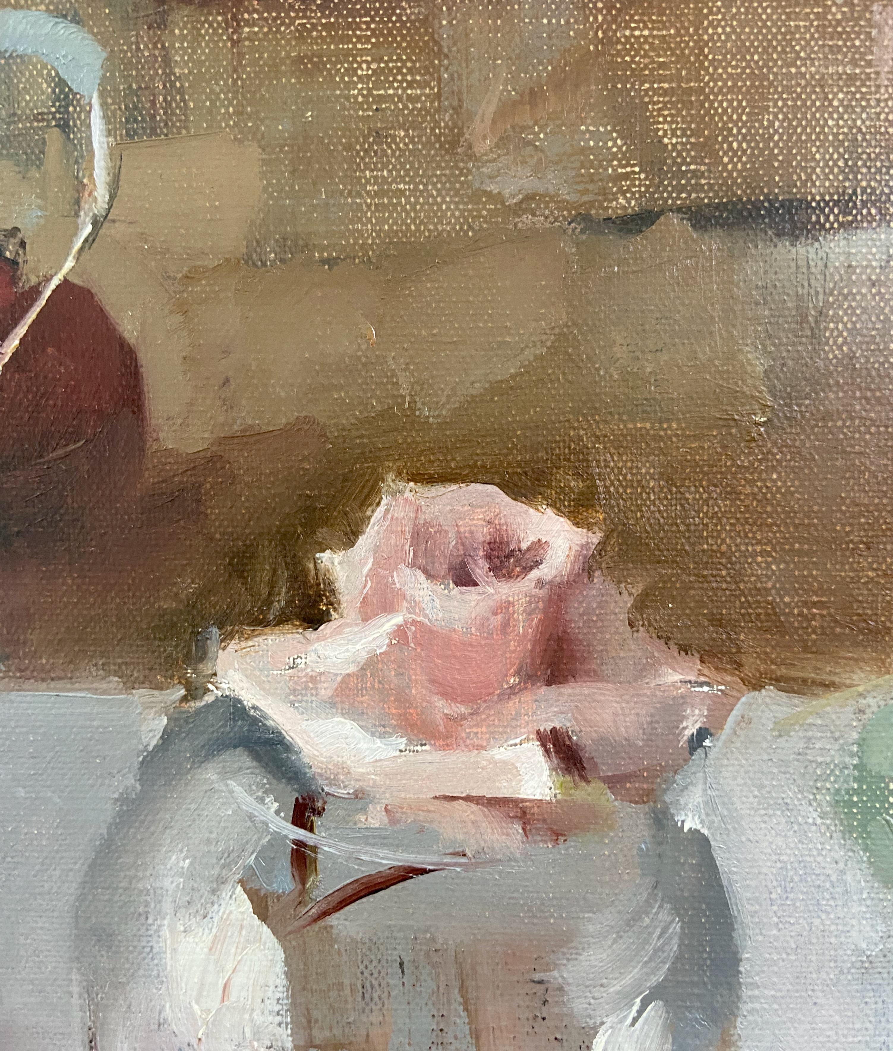 Studio Self-Portrait, Pittura a olio in vendita 1