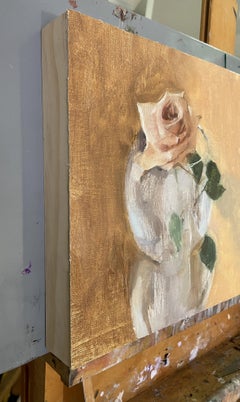 Toffee Rose, Oil Painting