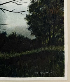 Albero nudo, dipinto originale