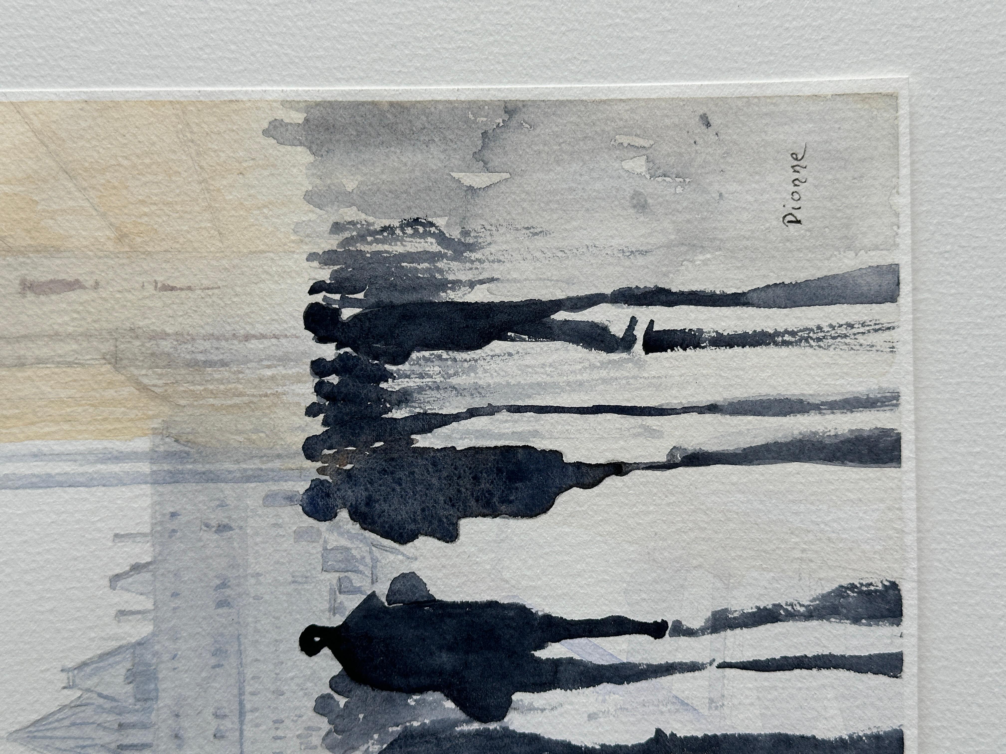 The Tour, Original Painting - Contemporary Art by Maurice Dionne