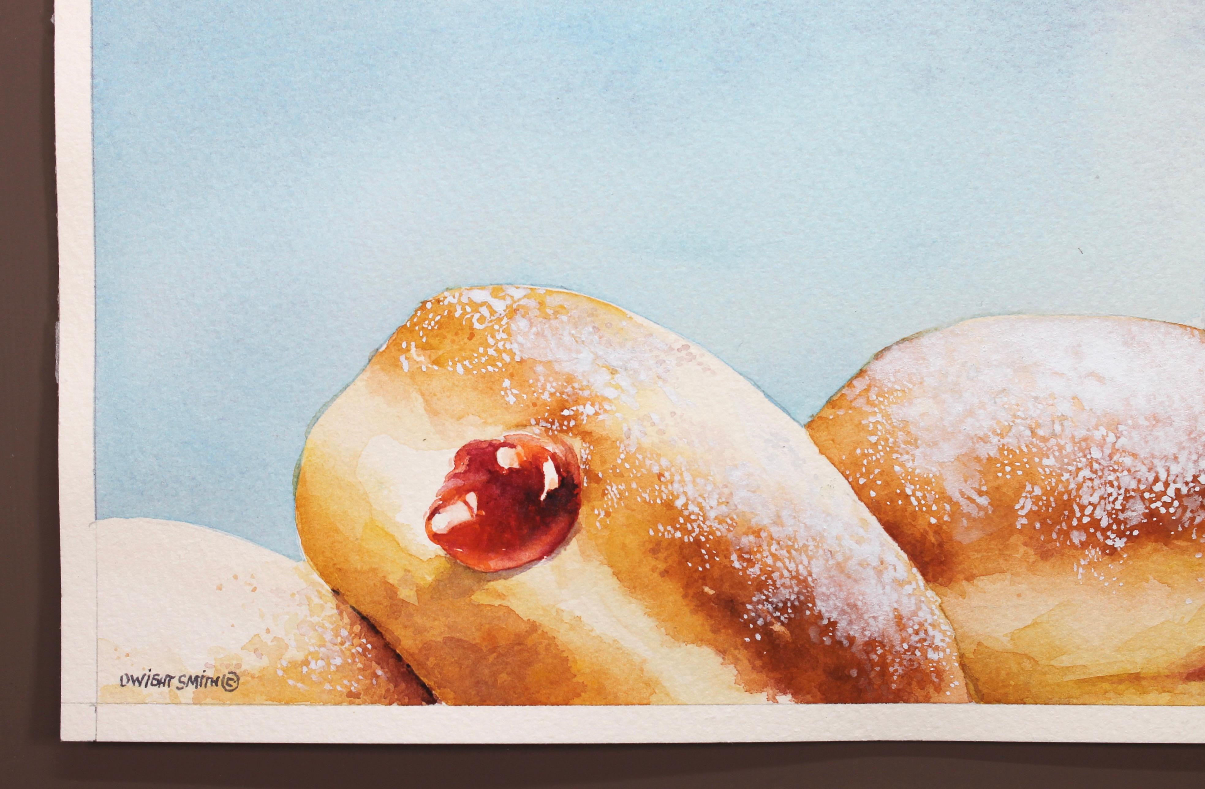 Costa indulgente, dipinto originale - Art di Dwight Smith