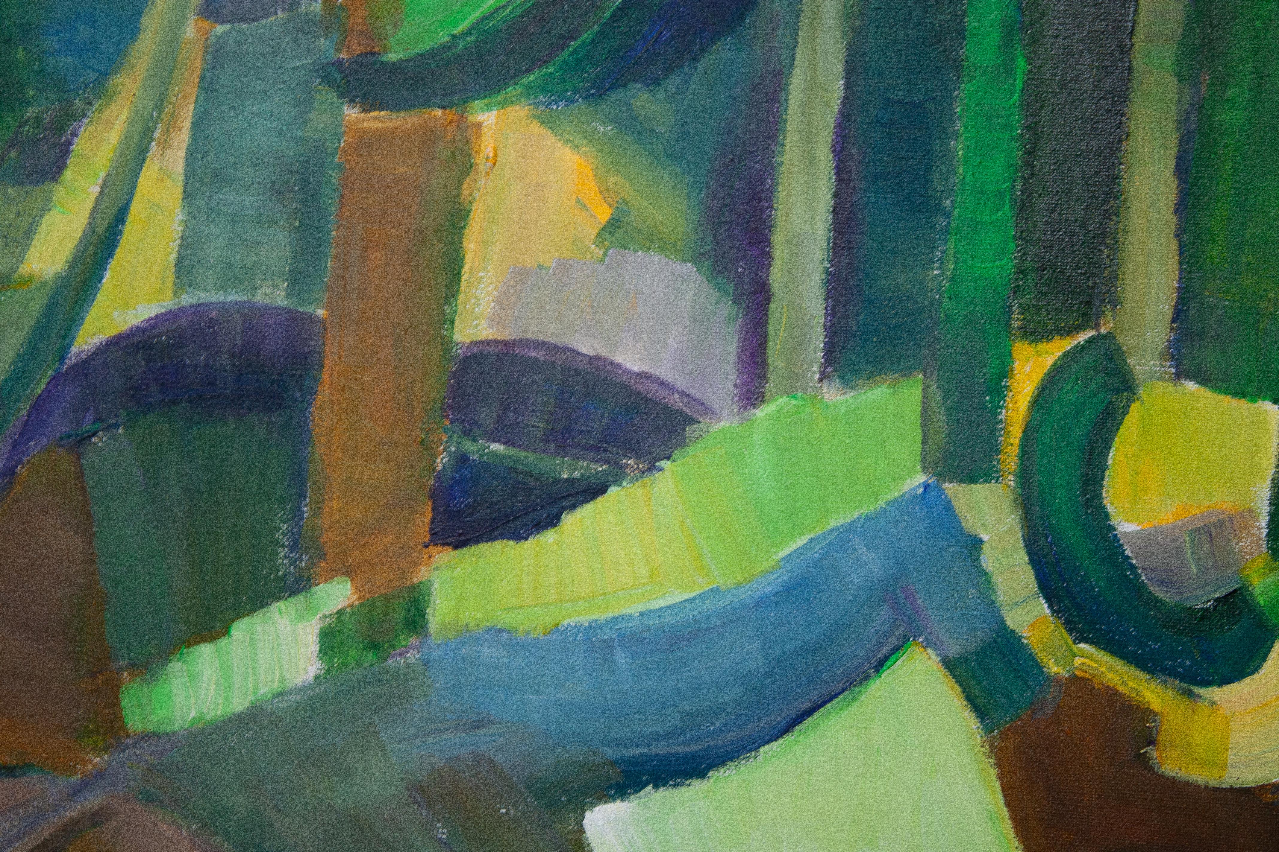 Effect of Morning Sun, Original Painting For Sale 1