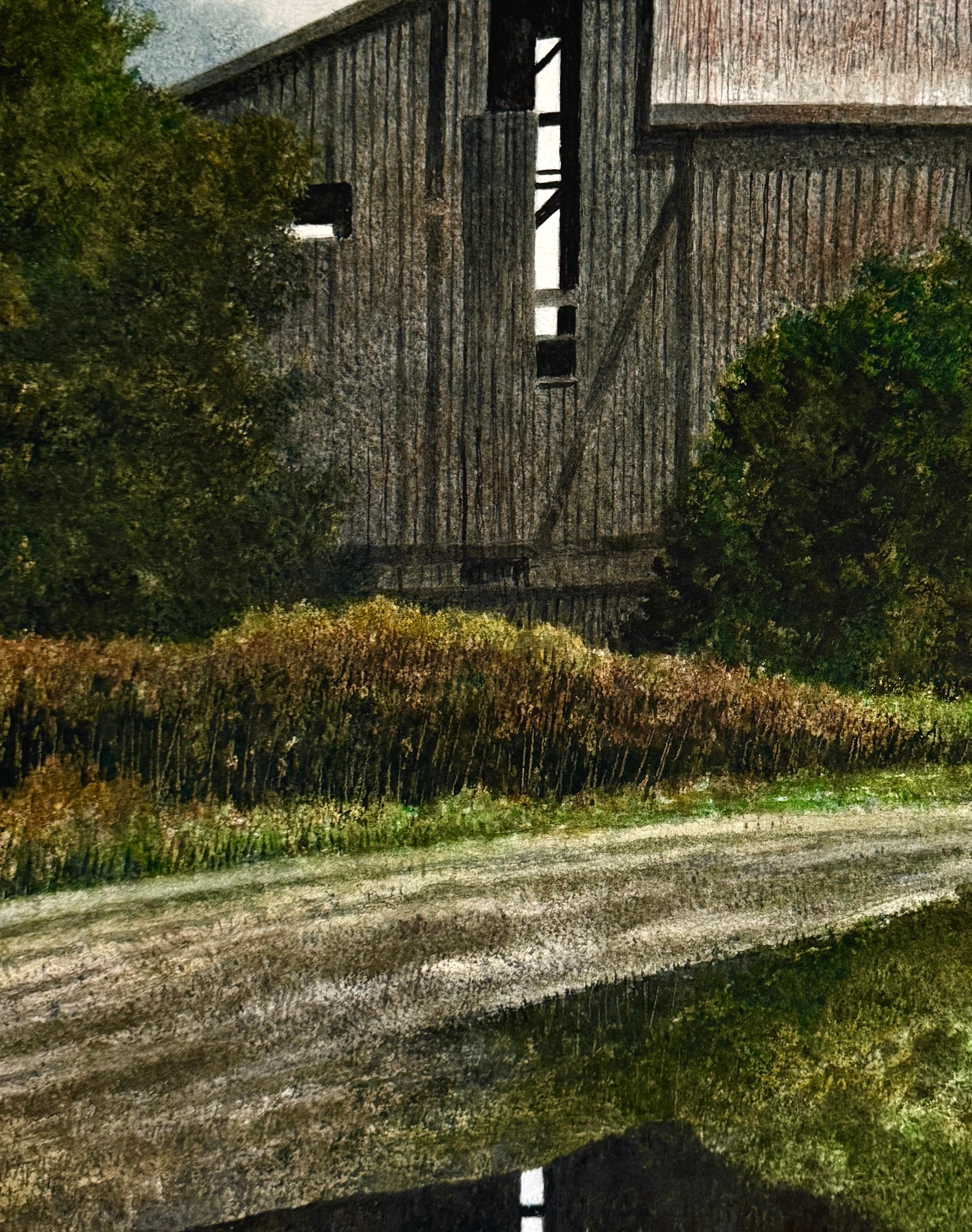 Riflessioni rurali, Pittura originale in vendita 1