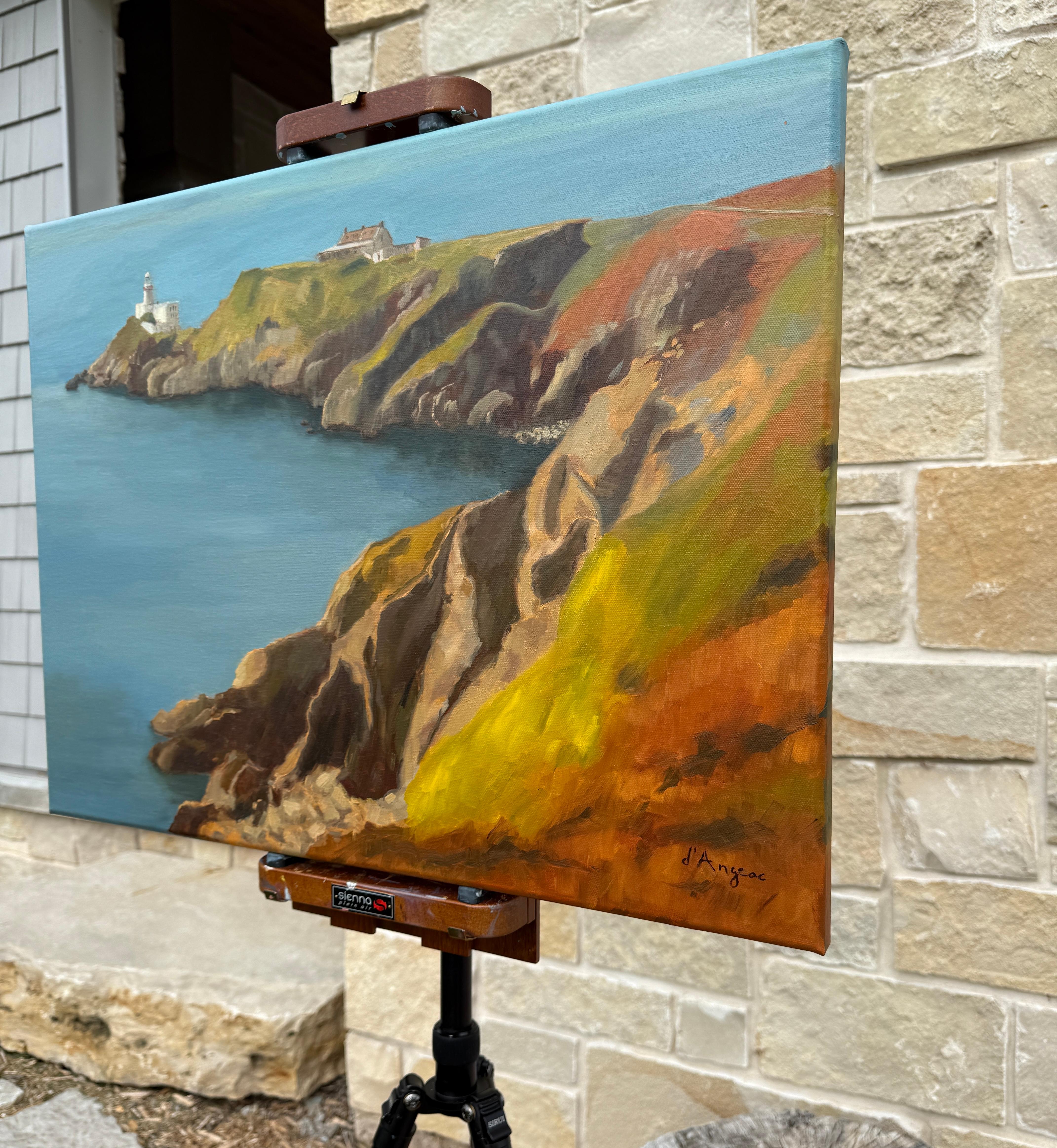 Howth, Ireland, Oil Painting - Impressionist Art by Karen d’Angeac Mihm