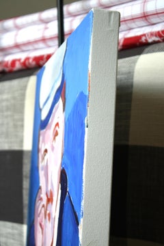 Man with Hat (After Van Gogh), Original Painting