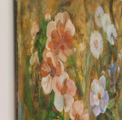 Laune in der Blüte, Ölgemälde