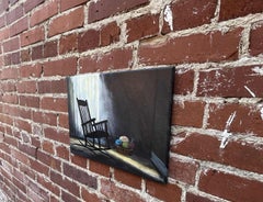 Rocking Chair, Oil Painting