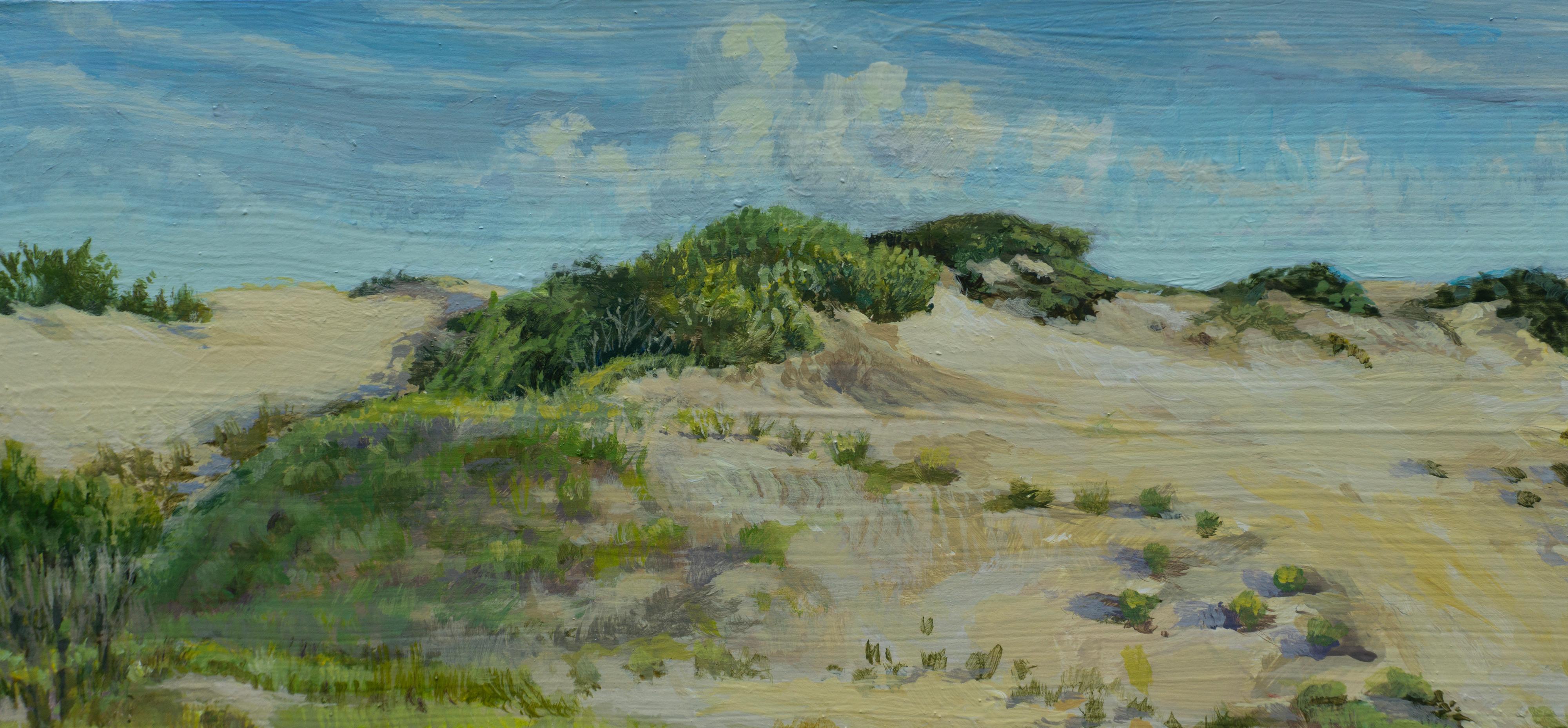 Dunes at Nags Head, Original Painting For Sale 1