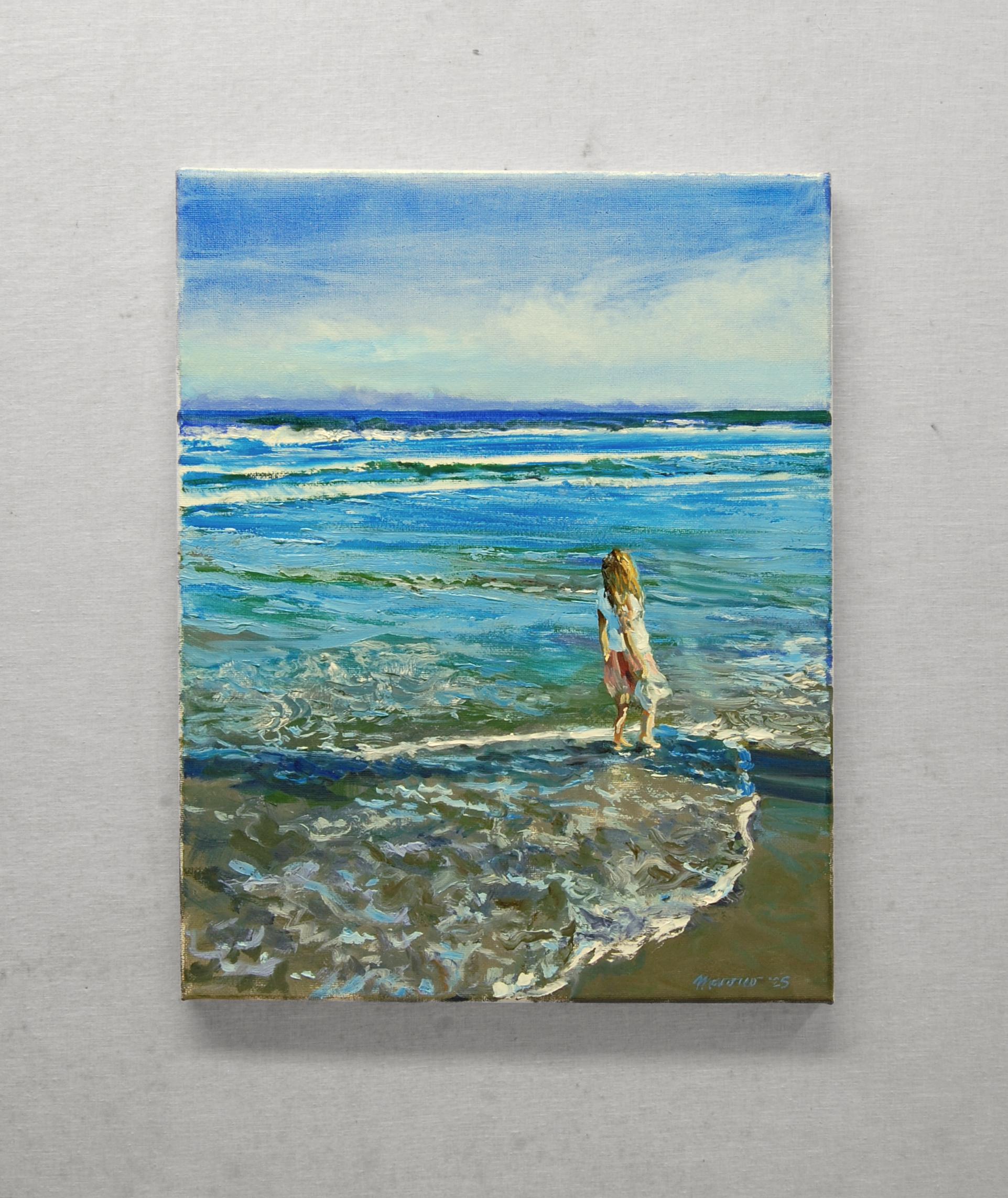 Auf Wiedersehen Sommer, Ölgemälde (Impressionismus), Painting, von Onelio Marrero