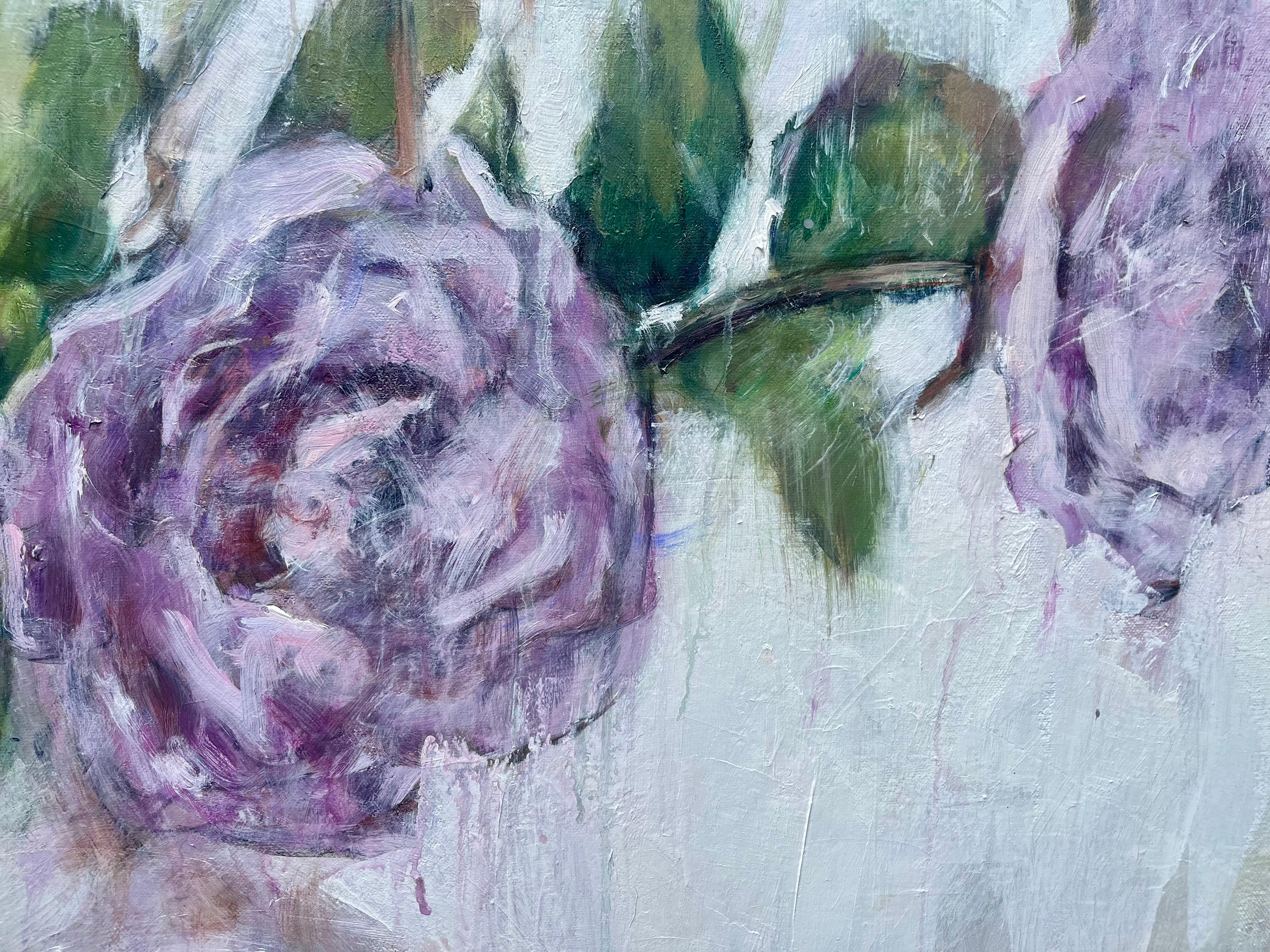 Purple Rain, Original Painting For Sale 1