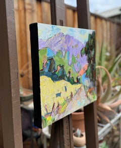 Couleurs de l'après-midi, peinture à l'huile