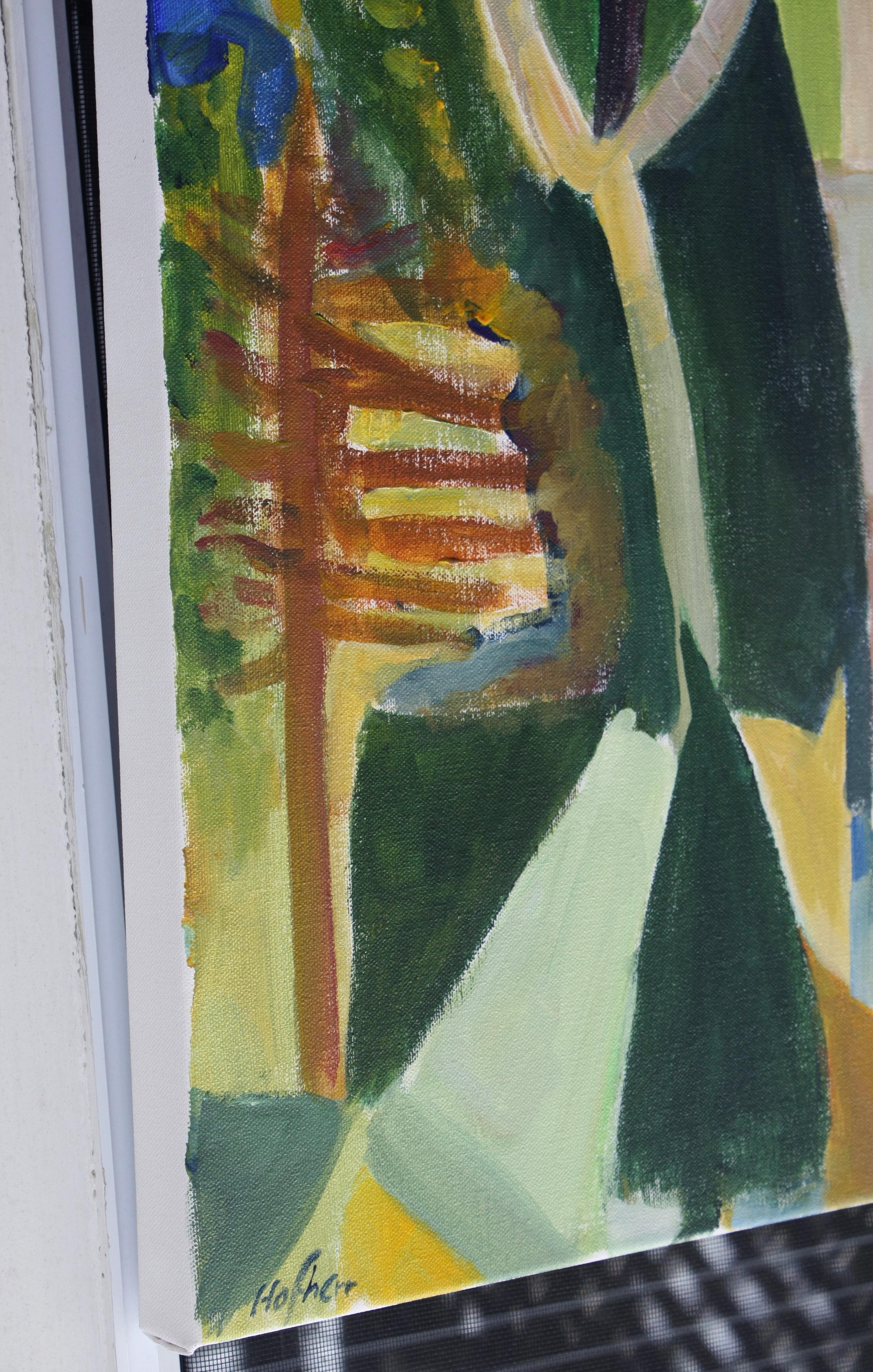 Chestnut Hill, Original Paintin - Painting by Robert Hofherr