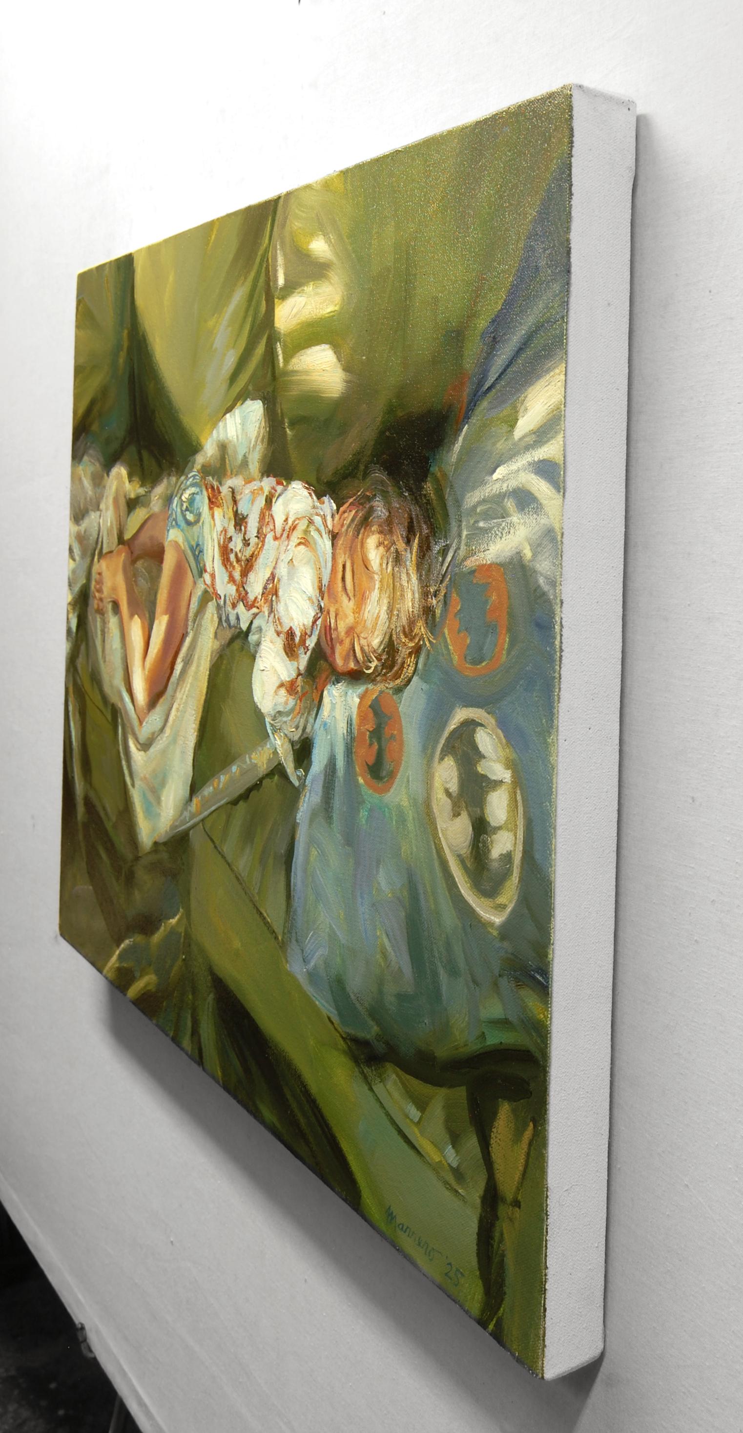 Träume von Helden, Ölgemälde (Impressionismus), Art, von Onelio Marrero