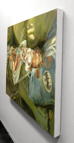 Dreaming of Heroes, Oil Painting