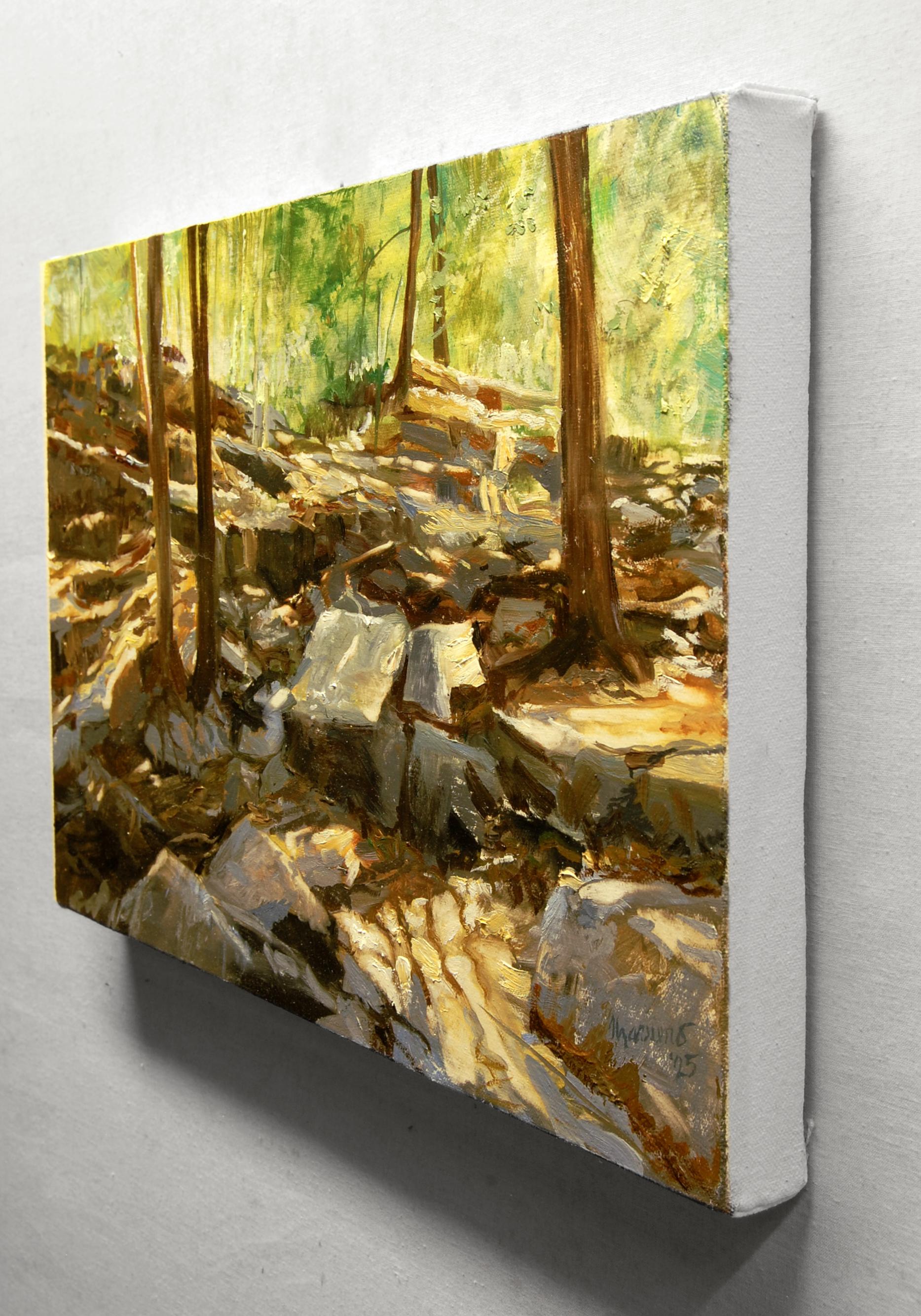 El Ascenso Mirando al Oeste, Pintura al Óleo - Art Impresionista de Onelio Marrero