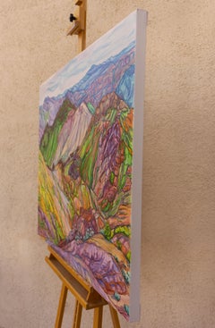 In der Gesellschaft von Hills, Originalgemälde