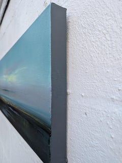 Splendeur du soir, peinture à l'huile