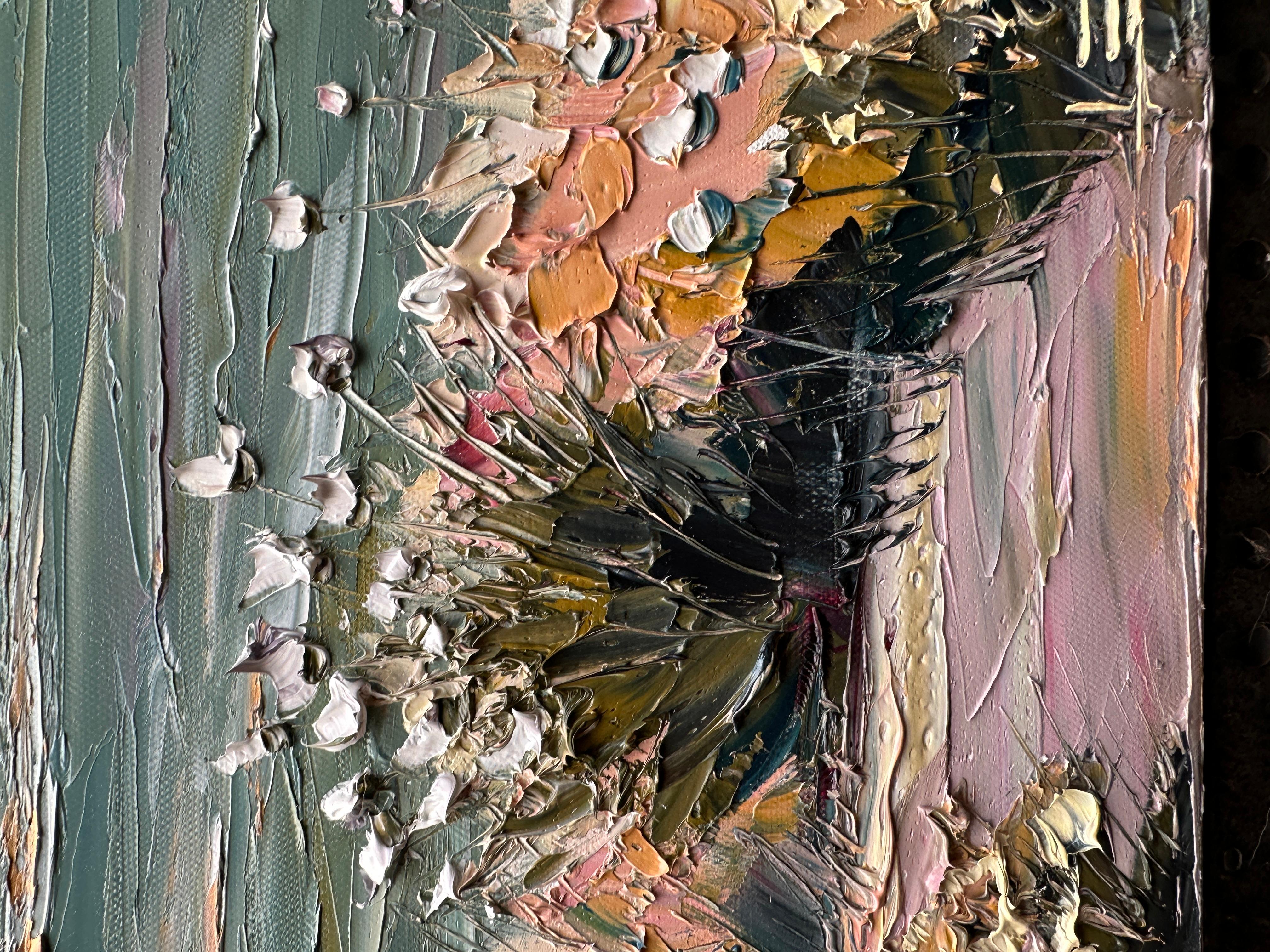 Where the Wildflowers Wait, Oil Painting en vente 1