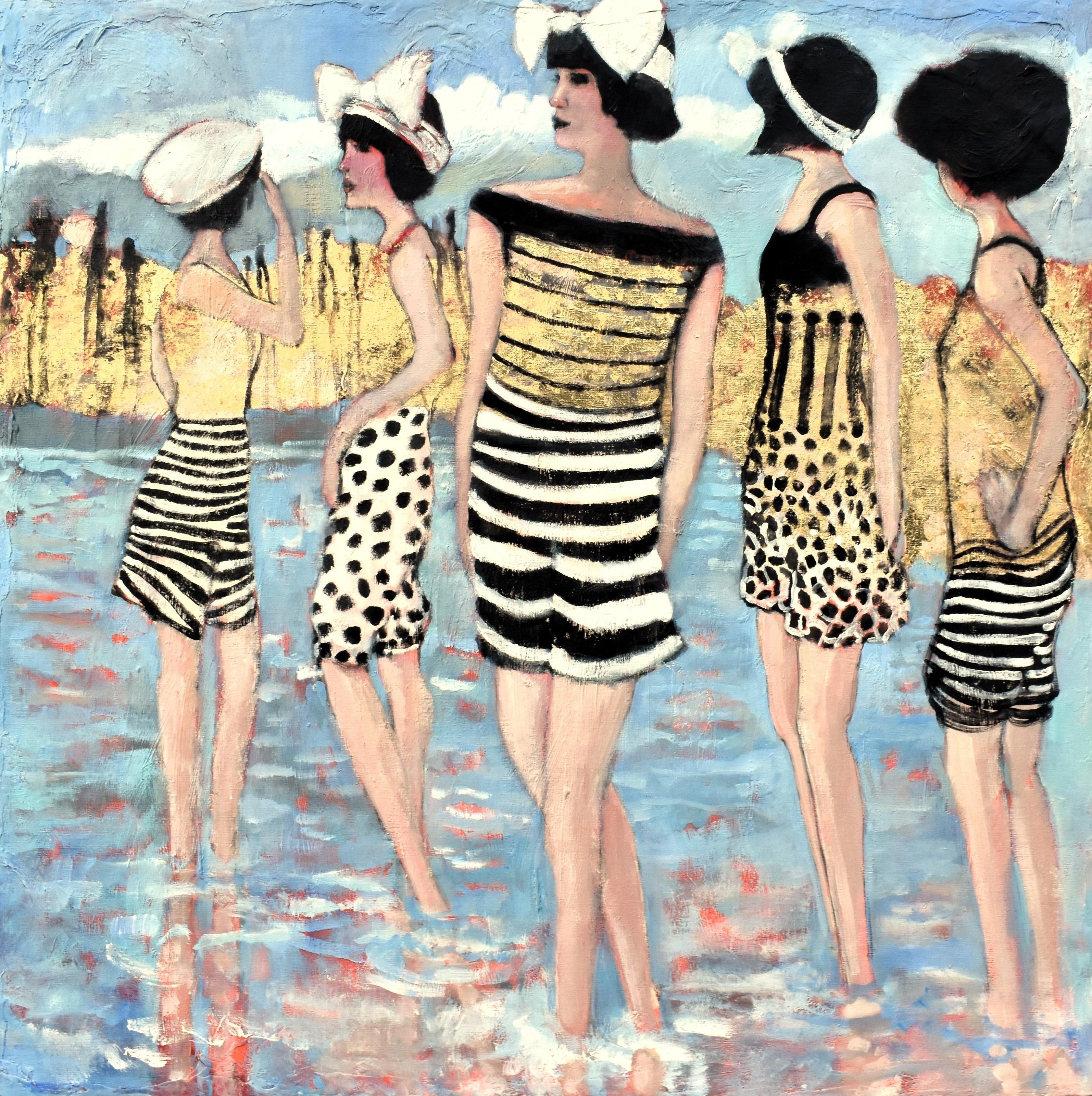 Mary Pratt Figurative Painting - Tidal Conversation, Original Painting