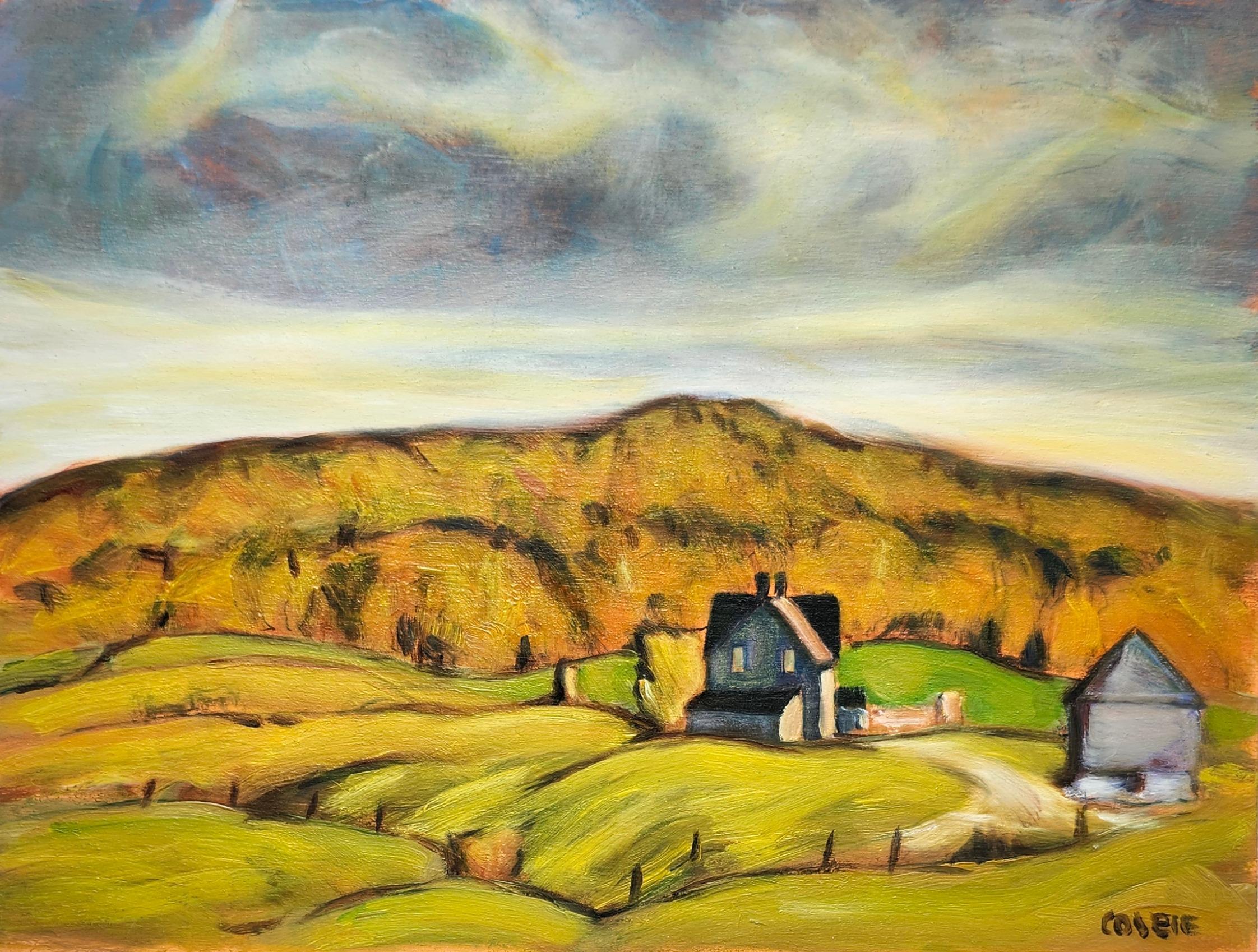 Early Fall, York County, Pennsylvania, Oil Painting