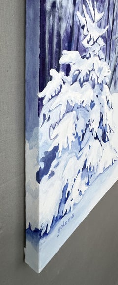 Fresh Snow, Original Painting