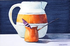 Lila Buntstift, Originalgemälde