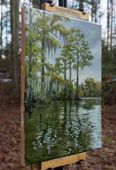 Kayaking from Edenton Bay, Original Painting