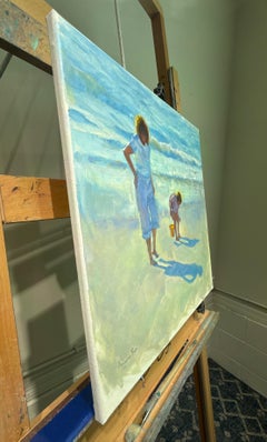 Beachcombers, Oil Painting