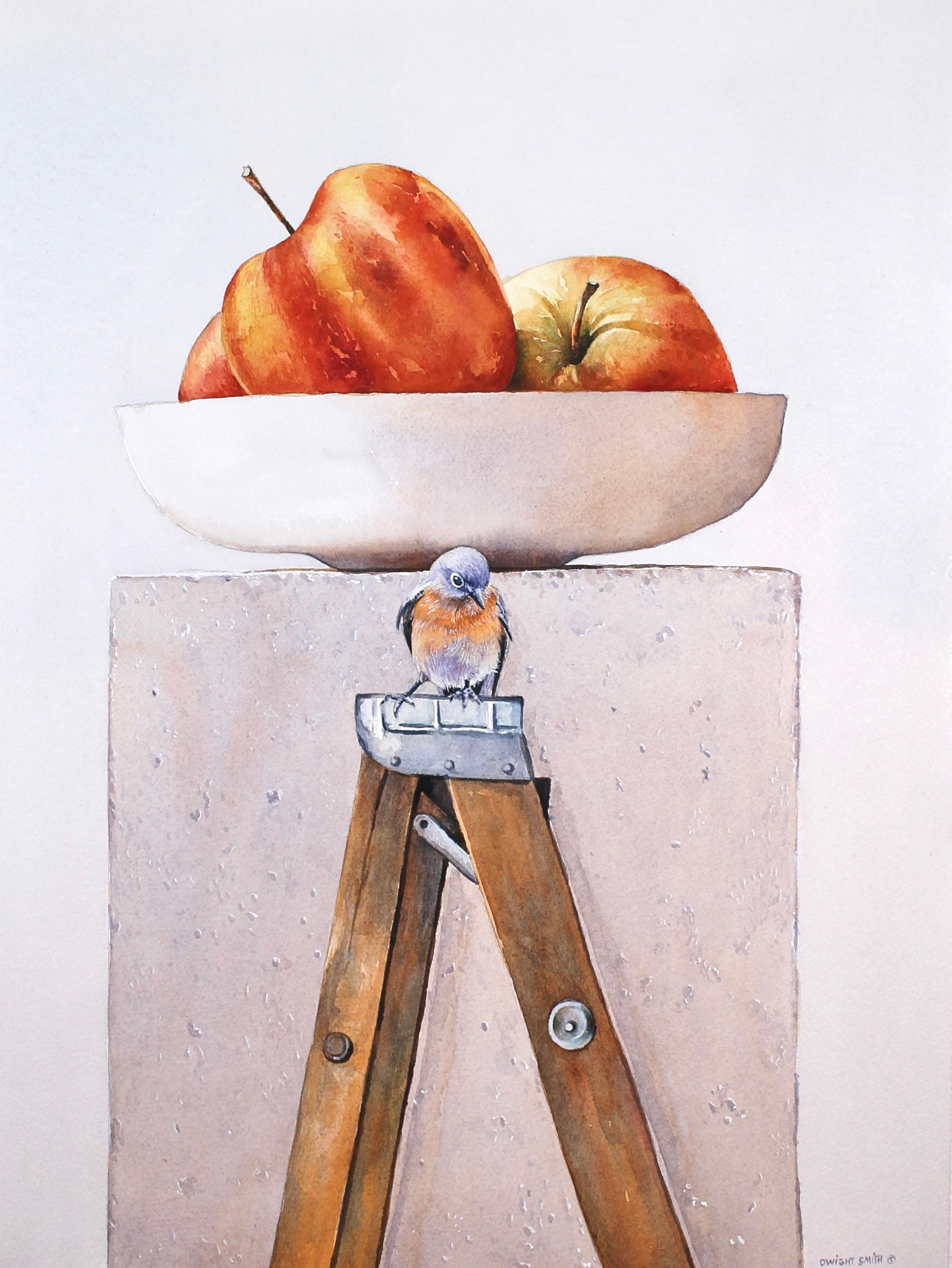 Industrial Garden, Original Painting - Art by Dwight Smith