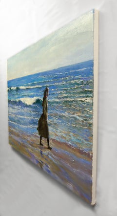 Sullen Walk, Oil Painting