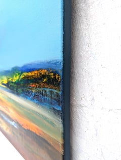 Lane's pastorale, peinture à l'huile