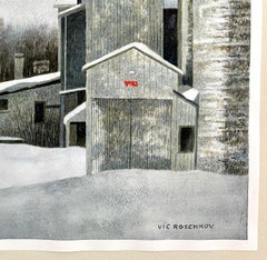 Ice Mill, Original Painting