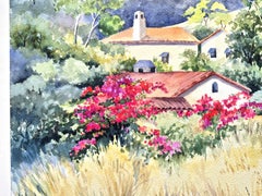 Bougainvillea Villa, Original Painting