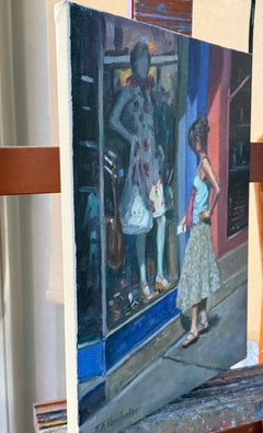The Perfect Dress, Oil Painting