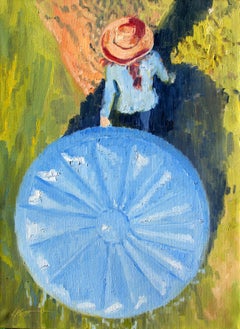 Rio Grande Sunlight, Oil Painting